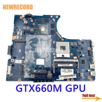 For Lenovo Ideapad Y580 LA-8002P Laptop Motherboard HM76 DDR3 GTX660M Video Card Support I3 I5 I7 Main Board Full Test