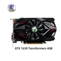 MAXSUN Graphics Cards GTX 1630 Transformers 4GB GDDR6 64bit GPU Video Gaming Card For PC Computer Nvidia DP DVI GTX 1630 4GB