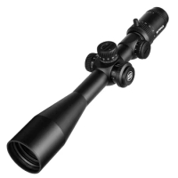 High Definition Scopes Optics 6-24x50 FFP Illuminated Compact Hunting Sight Wide Field Of View Scope