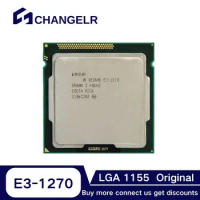 Processor Xeon E3-1270 SR00N 4Core 8Threads LGA1155 32NM CPU 3.4GHz 8M E3 CPU LGA1155