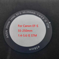 For Canon EF-S 55-250mm IS STM and EF-S 55-250mm II Domestic New Front Lens Pressure Ring Decorative Ring label
