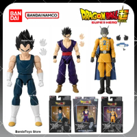 In Stock 100% Original Bandai Dragon Ball Super Dragon Stars Vegeta Super Hero Ver Anime Action Collection Figures Model Toys