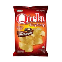 Qtela Singkong Snack Rasa BBQ [60 g]
