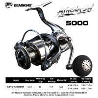 BEARKING ATHENA-SW Spinning Reel reduction gear system for Long casting 3000-6000 Series 11+1BB Meta