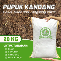 Pupuk Kandang Halus 20 Kg Tidak Bau Siap Pakai tanah tanaman