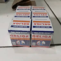 GELIGA 6 pcs Balsem Geliga 10g Panas Berganda Balsem Cream Meredakan Nyeri Otot untuk Kesehatan Otot
