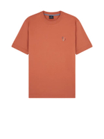 เสื้อยืดผู้ชาย MENS REG FIT T SHIRT LINE ZEBRA สีBRICK RED