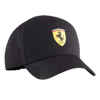 Scuderia Ferrari หมวกแก๊ปผู้ใหญ่ สีดำ