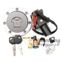 Motorcycle Lockset Ignition Key Switch Fuel Gas Cap Seat Lock Keys For For Honda CBR1000RR CBR1000 RR 2004-2007