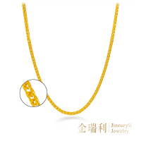 【金瑞利】黃金項鍊 可調式蕭邦鍊1.68錢(±3厘)