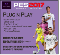 Flashdisk 64gb isi Game PES 2017 New Update 2025 - 2026 - Timnas Terbaru - Liga 1 Bri Otg Storage