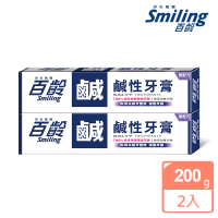【Smiling 百齡】鹹性牙膏200g(2入)