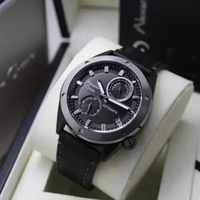 ALEXANDRE CHRISTIE AC 3046 BLACK GREY AUTOMATIC PRIA ORIGINAL