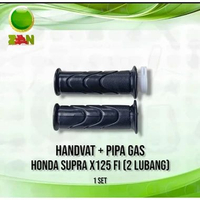HAND GRIP/ HANDVAT/ HAND PAD / GRIP MOTOR + PIPA SUPRA X 125 SPEK ASLI GENUINE ORIGINAL OEM PER SET
