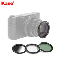 Kase Magnetic Filter MCUV CPL ND 1/4 Black Mist with Adapter for Sony RX100 VII VI V III II ZV-1