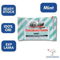 Fisherman's Friend Mint Lozenges Sugar Free - Permen Segar Meredakan Tenggorokan 100% Ori Ready Stoc