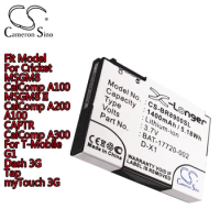 Cameron Sino Mobile, SmartPhone Battery for T-Mobile G1 Dash 3G Tap MyTouch 3G for BlackBerry Pearl 8100 for DELL Aero