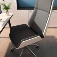 Simplicity Design Office Chair Leather Recliner Boss Meeting Gaming Chair Executive Home Sillas De Oficina Office Furniture Girl