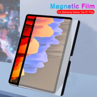 Magnetic Film For Samsung Galaxy Tab S7 Plus Tab S7 FE Tab s8 Plus 12.4 inches Removable Paper Film For Samsung Tab s8 Plus 12.4