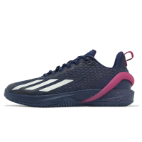 adidas 網球鞋 adizero Cybersonic M 男鞋 藍 紫 抓地 緩衝 運動鞋 愛迪達 IF9123
