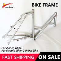 Bicycle Frame 20 inch Kid Bike Aluminum speed quadro Outdoor Cycling Parts Ebike Frame for Women Men frameset framework rim 20