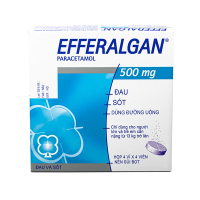 Viên sủi Efferalgan 500mg giúp giảm đau, hạ sốt