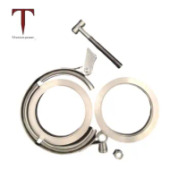 High Quality Titanium Slip On Flange Set Standard Type V-Band Pipe with Quick Release Clamp