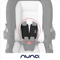 荷蘭Nuna-PIPA 肩帶護片(黑色)-2022版(僅配件)