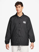 เสื้อแจ็คเก็ตผู้ชาย Nike Club Jacket สี Black/White