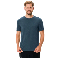 【VAUDE】男款透氣吸濕排汗快乾短袖T恤(VA-41326深藍/彈性輕量/休閒旅遊/登山健行)