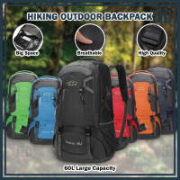 MR 60L Large Capacity Premium Hiking BACKPACK Waterproof Shoes Compartment Outdoor Sports Travel Beg