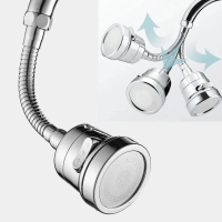 KITCHBATHC 3 Modes Sink Faucet Nozzle 360 Degree Rotatable Spray Head Tap Nozzle Tap Filter Head Fil