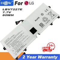 New LBV7227E Battery for LG Gram 14Z90N 15Z90N 16Z90P 17Z90N 16Z90PG 17Z90P 80Wh