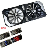 Cooling Fan For Maxsun RTX 2060 SUPER Terminator GTX1660S Video Card Fan Shell Fan RGB GTX1660 SUPER RTX2060 GPU FAN