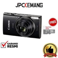 JPC KEMANG Canon IXUS 285 HS A Kamera Pocket GARANSI RESMI Standard Package Black
