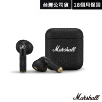 【Marshall】Minor IV 真無線藍牙耳機 第四代(經典黑)