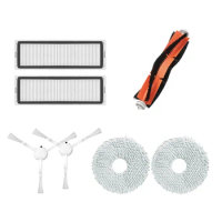 Vacuum Cleaner Parts for Xiaomi Vacuum S10+ / X10+ Robot Accessories Kits Main Side Brush Filter Mop Cloth Rag