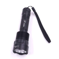SOS Military tactical flashlight Aluminium alloy C12-UE LED flashlight SST-40 Waterproof led torch lanterna