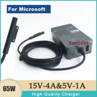 Original 65W 15V 4A Laptop Charger for Microsoft Surface Pro 4 Pro 5 Pro 6 Ac Adapter