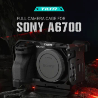 TILTA Sony A6700 Camera cage TA-T54-FCC-B Dslr Rig for Sony A6700 Dsrl camera armor protect case