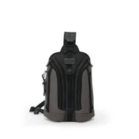 TUMI Alpha Bravo Knight Sling Bag - Sling Bag / Selempang Pria - Black Geometric