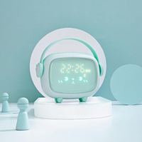 鬧鐘 2021新款智能小鬧鐘學生用兒童男孩女孩專用夜光電子時鐘起床神器