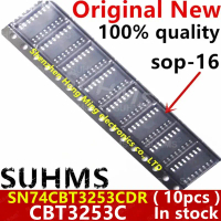 SN74CBT3253CDR CBT3253C SOP 16 ใหม่เอี่ยม 10 ชิ้น