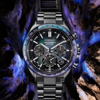 Citizen 星辰 Attesa 宇宙幻彩 100週年限量版 GPS衛星對時 男錶-CC4057-60E