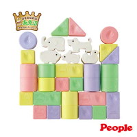 日本People-彩色米的動物積木組合(米製品玩具系列/新生禮/滿月禮)