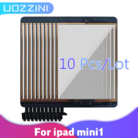 10Pcs/Lots AAA+++ Quality Touch For iPad mini 1 A1432 A1454 A1455 Display Screen Replacement For iPad Mini 1 Display Outer Glass