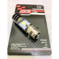 Promo Lampu Motor LED Putih H6 2 Sisi 12 Mata Titik Ac Dc High Low Lampu Jauh Dekat Universal Honda 