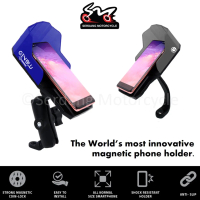YAMAHA GENBLU x RAINMAN Magnetic Phone Holder Motorcycle Motor GPS Handphone Bracket Bike Pemegang T