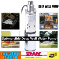12V 24V 48V solar water pump, deep well pump, submersible pump, agricultural irrigation in farmland