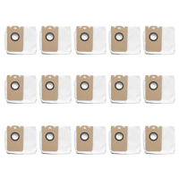15Pcs for Proscenic M7 Pro M8 Pro Robot Vacuum Cleaner Leakproof Dedicated Dust Bag Replacement Accessories Parts